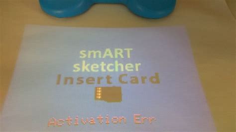 smart sketcher card init error|User Manuals .